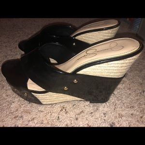 Jessica Simpson wedges